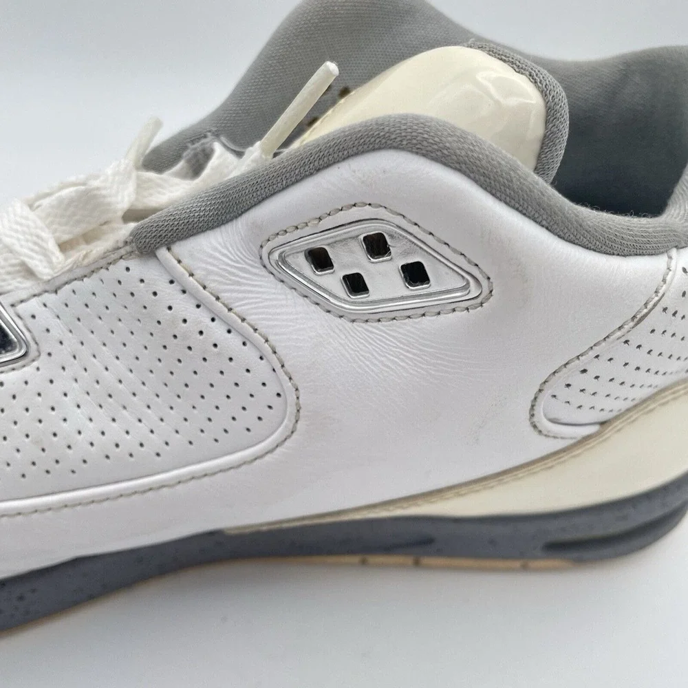 Jordan Courtside Mid White‎ Metallic Sneaker Basketball shoes Men's size 12